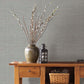 Kent Grey Grasscloth Wallpaper