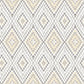 Ganado Beige Geometric Ikat Wallpaper