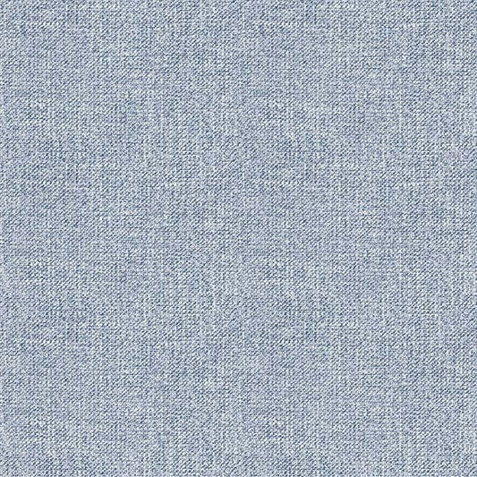 Waylon Denim Faux Fabric Wallpaper