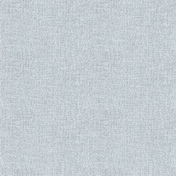 Waylon Blue Faux Fabric Wallpaper