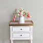 Waylon Light Blue Faux Fabric Wallpaper