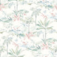 Lagoon Teal Scenic Island Wallpaper