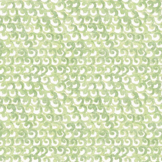Saltwater Green Wave Wallpaper