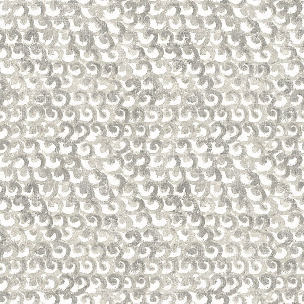 Saltwater Grey Wave Wallpaper