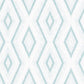 Santa Turquoise Geometric Wallpaper