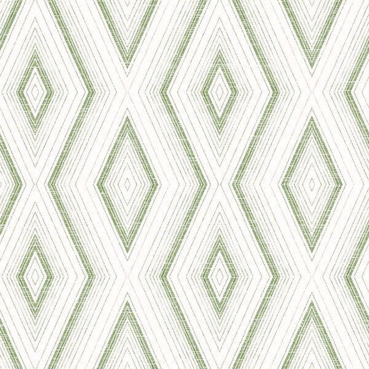 Santa Green Green Geometric Wallpaper