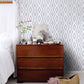 Santa Cruz Blue Geometric Wallpaper