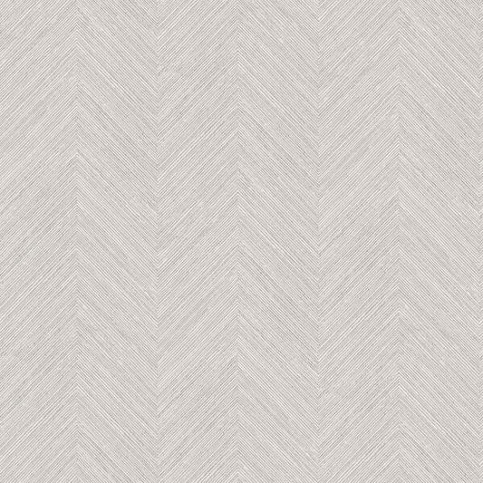 Caladesi Light Grey Faux Linen Wallpaper