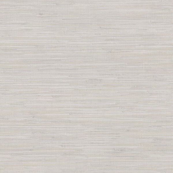 Waverly Light Grey Faux Grasscloth Wallpaper