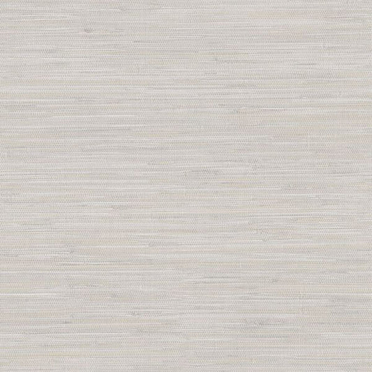 Waverly Light Grey Faux Grasscloth Wallpaper