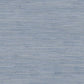 Waverly Blue Faux Grasscloth Wallpaper