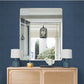 Nimmie Navy Woven Grasscloth Wallpaper