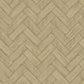 Kaliko Neutral Wood Herringbone Wallpaper