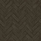 Kaliko Charcoal Wood Herringbone Wallpaper