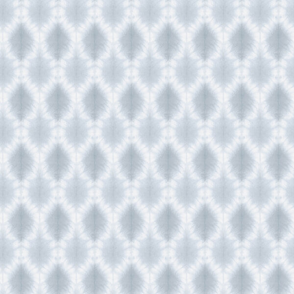 Mombi Light Blue Diamond Shibori Wallpaper
