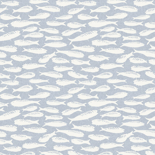 Nunkie Denim Sardine Wallpaper