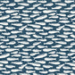 Nunkie Navy Sardine Wallpaper