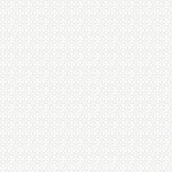 Jellia Grey Petal Geometric Wallpaper