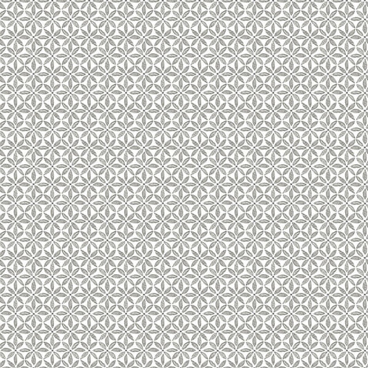 Jellia Charcoal Petal Geometric Wallpaper