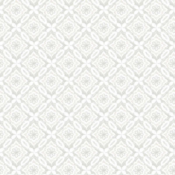Hugson Grey Quilted Damask Wallpaper
