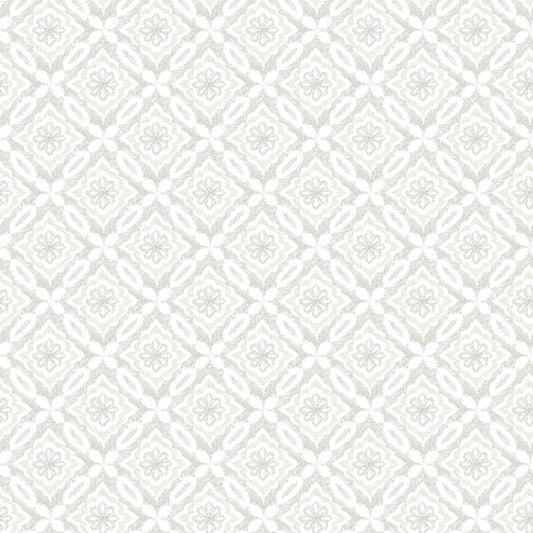 Hugson Grey Quilted Damask Wallpaper
