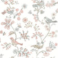 Jinjur Blush Bird Trail Wallpaper