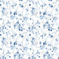 Glinda Navy Floral Trail Wallpaper