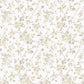 Glinda Light Yellow Floral Trail Wallpaper