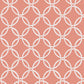 Quelala Coral Ring Ogee Wallpaper