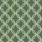 Quelala Green Ring Ogee Wallpaper