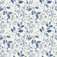 Tinker Navy Woodland Botanical Wallpaper