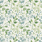 Tinker Green Woodland Botanical Wallpaper