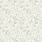Tinker Teal Woodland Botanical Wallpaper