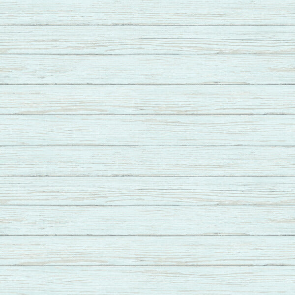 Ozma Aqua Wood Plank Wallpaper