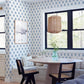 Ervic Neutral Leaf Block Print Wallpaper