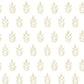 Ervic Blue Leaf Block Print Wallpaper