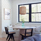 Ervic Light Grey Leaf Block Print Wallpaper