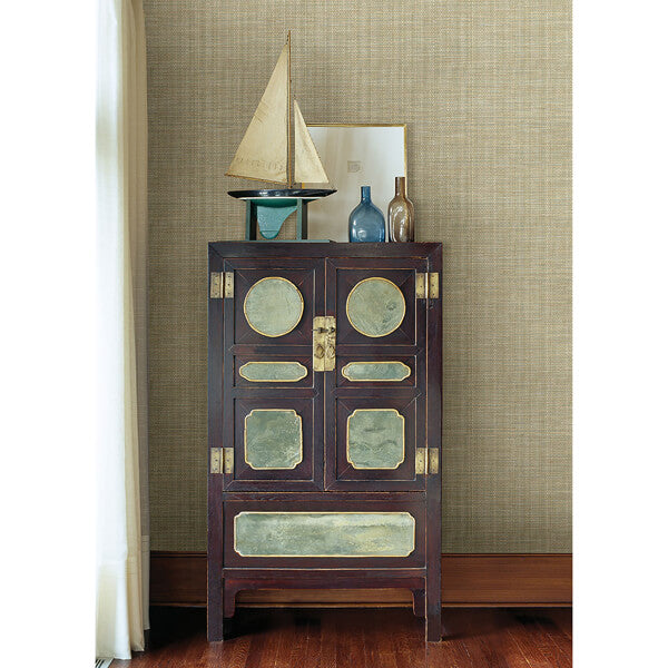 Kent Seafoam Woven Wallpaper