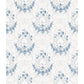 Georgiana Navy Tearose Wallpaper