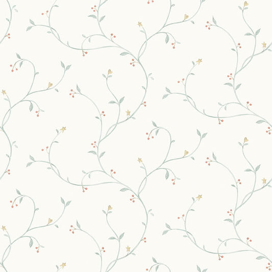 Kurt Seafoam Tin Star Trail Wallpaper