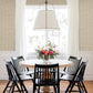 Kaliko Taupe Wood Herringbone Wallpaper