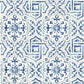Sonoma Blue Spanish Tile Wallpaper