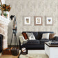 Chebacco Light Grey Wooden Planks Wallpaper