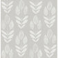 Garland Grey Block Tulip Wallpaper