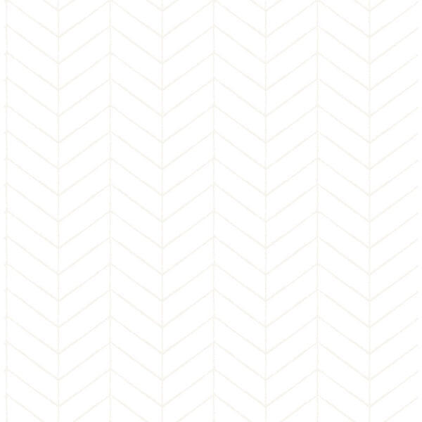Bison Bone Herringbone Wallpaper