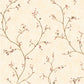 Justine Khaki Berry Trail Wallpaper