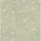 Braham Aqua Floral Trail Wallpaper