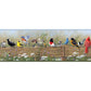 Flock Multicolor Menagerie Wallpaper