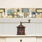 Martha Blue Country Bath Wallpaper