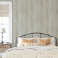 Mapleton Seafoam Wood Wallpaper